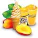 Mango  flavored frozen yogurt